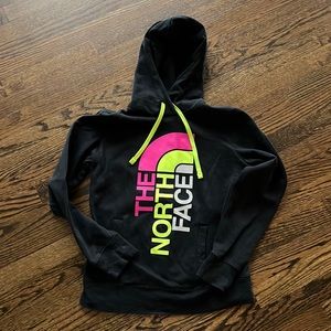 The North Face sweatshirt